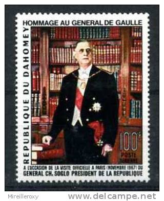 GENERAL DE GAULLE / DAHOMEY - De Gaulle (Generaal)