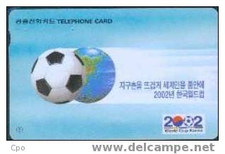 # KOREA MO9510129 2002 World Cup Korea - No3 Football 3000 Autelca 10.95  -sport,football-  Tres Bon Etat - Korea (Süd)
