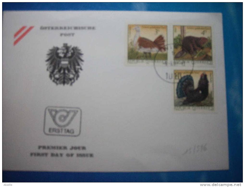 15/516   FDC  AUTRICHE - Nager