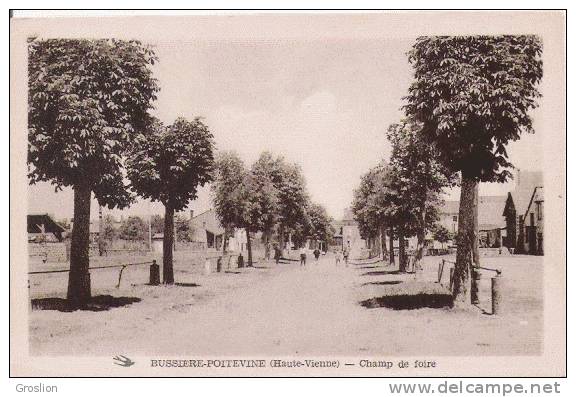 BUISSIERE POITEVINE (HAUTE VIENNE) CHAMP DE FOIRE - Bussiere Poitevine