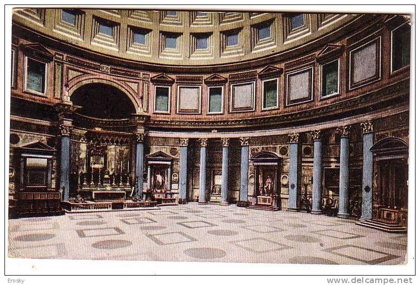 PGL 1229 - ROMA INTERNO DEL PANTHEON (1925) - Pantheon