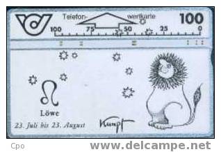 # AUSTRIA 59 Kumpf  Love Zodiac 100 Landis&gyr 07.93  Tres Bon Etat -zodiac,zodiaque- - Oostenrijk