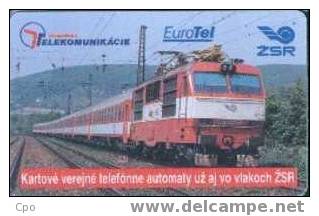 # SLOVAKIA 21_97 Zsr Train 50 Ods    -train-  Tres Bon Etat - Slovaquie