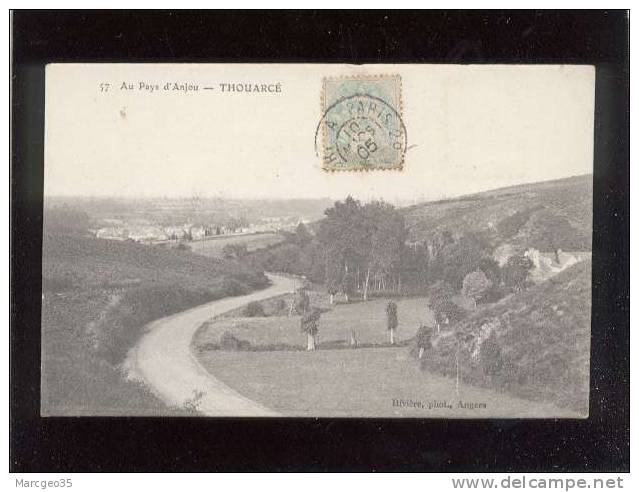 Thouarcé Au Pays D'anjou édit.rivière N° 57  Belle Carte - Thouarce