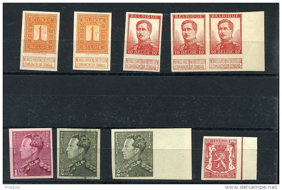 Joli Pas Cher   Neufs Postfris Et Sans Colle  Cote > 115 Euros - 1936-1951 Poortman