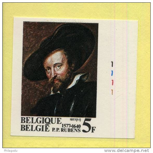 Rubens 1977  NON DENTELE   Numéro De Planche    POSTFRIS 40 Tp Existent Avec N0 - Other & Unclassified