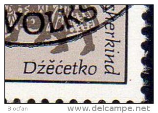 PF Feld 30 Roter Punkt An Ecke DDR 2716/1 Plus 2721 I Aus 6-Block SST 18€ Volks-Bräuche Waleien Eastern Stamp Of Germany - Danse