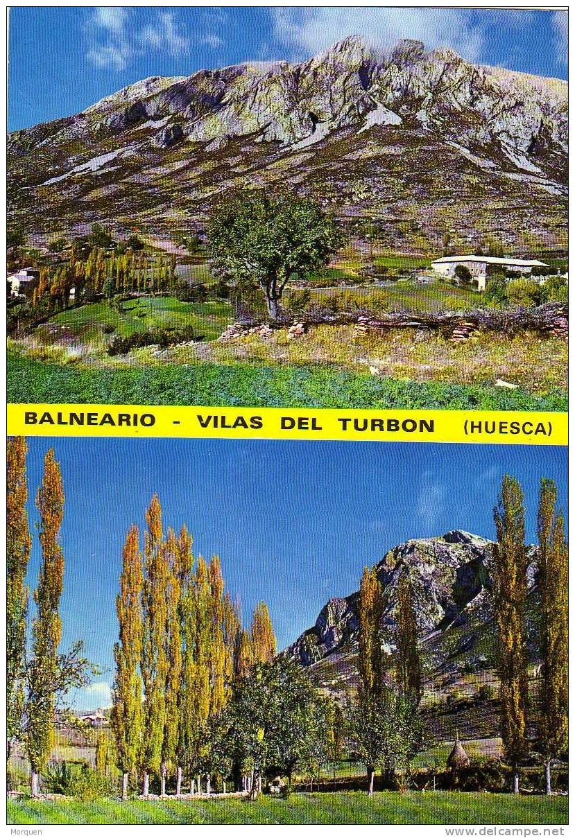 Postal ERISTA (Huesca) 1969. Balneario Vilas Del Turbon - Lettres & Documents