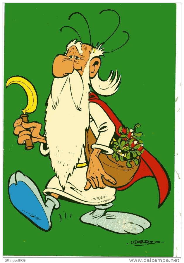 ASTERIX. TRES RARE SERIE COMPLETE DE 4 CARTES POSTALES PUB  EPINARDS IGLO. 1969 DARGAUD S. A. PARIS - LOMBARD BRUXELLES. - Asterix