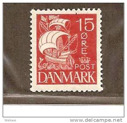 DK Mi.Nr.168/  DÄNEMARK - Karavelle (Segelschiff) 1927 * - Nuovi