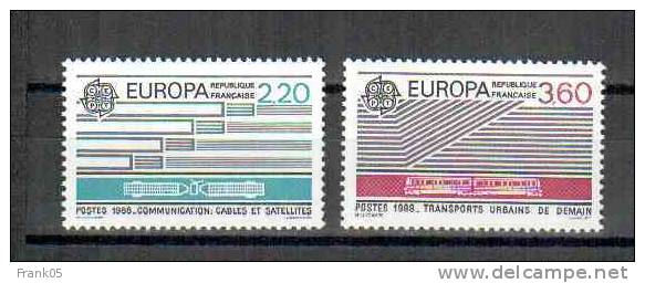 Frankreich / France 1988 Satz/set EUROPA ** - 1988