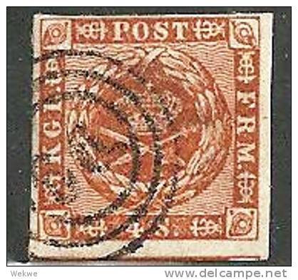 DK Mi.Nr.07/  DÄNEMARK - 1858, Stempel 56 O - Gebraucht