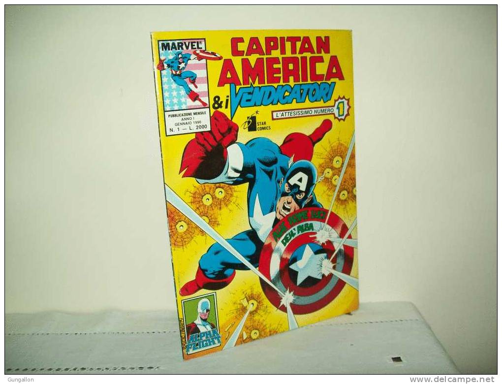 Capitan America (Star Comics 1990) N. 1 - Super Héros