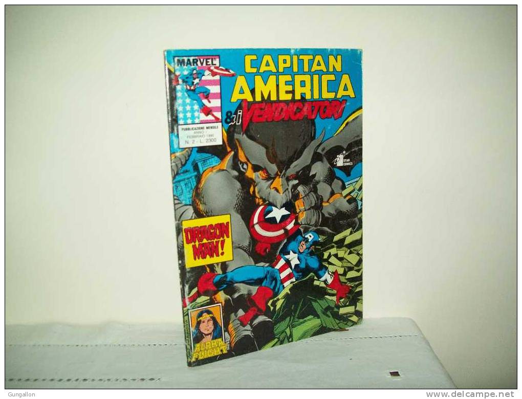 Capitan America (Star Comics 1990) N. 2 - Super Héros