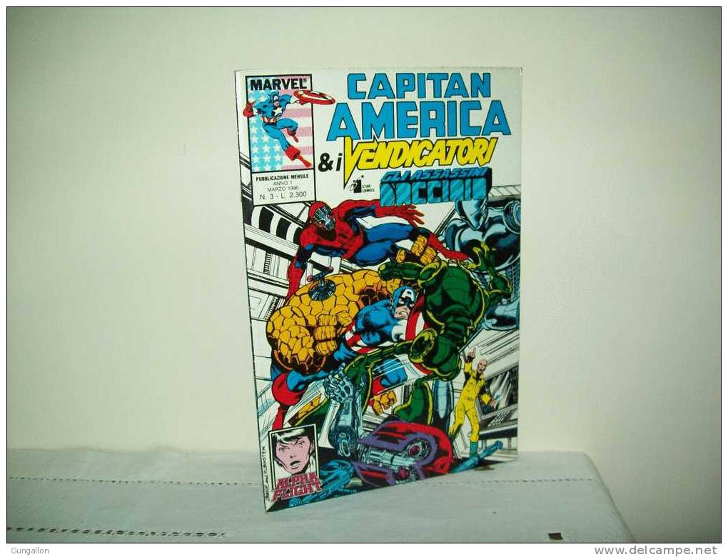 Capitan America (Star Comics 1990) N. 3 - Super Héros