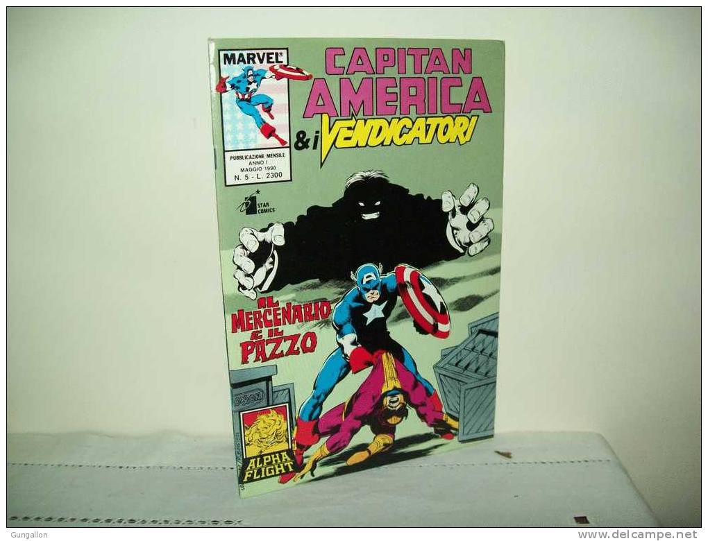 Capitan America (Star Comics 1990) N. 5 - Super Eroi