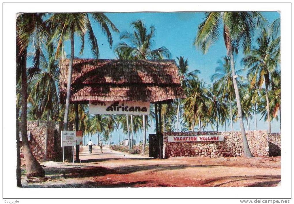 Tansania - Vacation Village - Hotel Africana - 1971 - Africa - Tanzanie