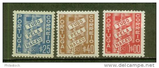 PORTUGAL N° 581 à 583 ** - Unused Stamps