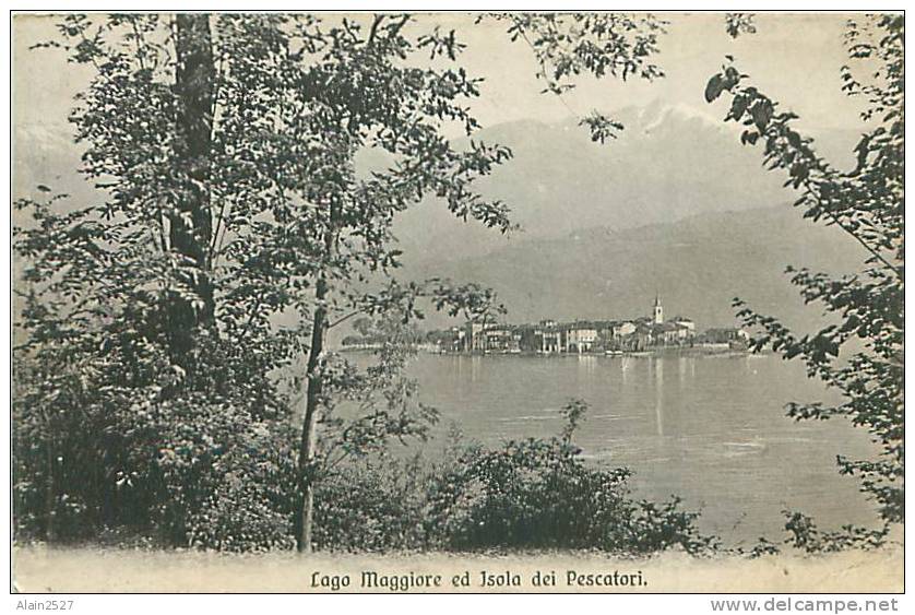 Lago Maggiore Ed Isola Dei Pescatori (714 Edit. Brunner & C., Como) - Andere & Zonder Classificatie