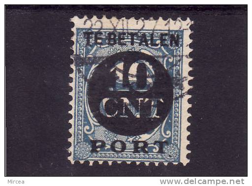 M-4400 - Pays-Bas Taxes Yv.no.75 Oblitere - Strafportzegels