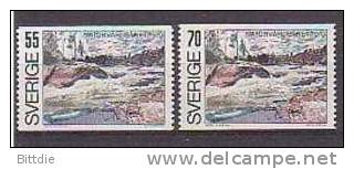 Schweden  674/75 , Xx  (S 23)* - Unused Stamps