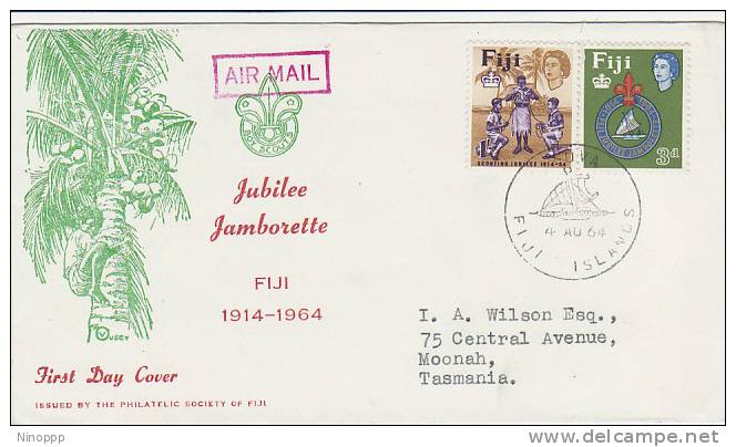 Fiji-1964 Jubilee Jamborette  FDC - Other & Unclassified