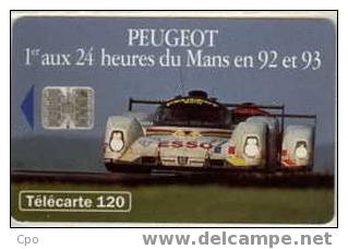 # France 376 F398 PEUGEOT 905 4 120u Sc7 07.93  -voiture,car-  Tres Bon Etat - 1993