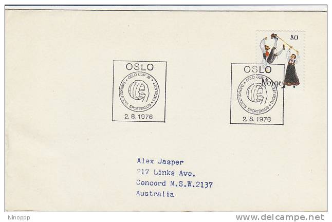 Norway-1976  Oslo Cup 76  FDC - FDC