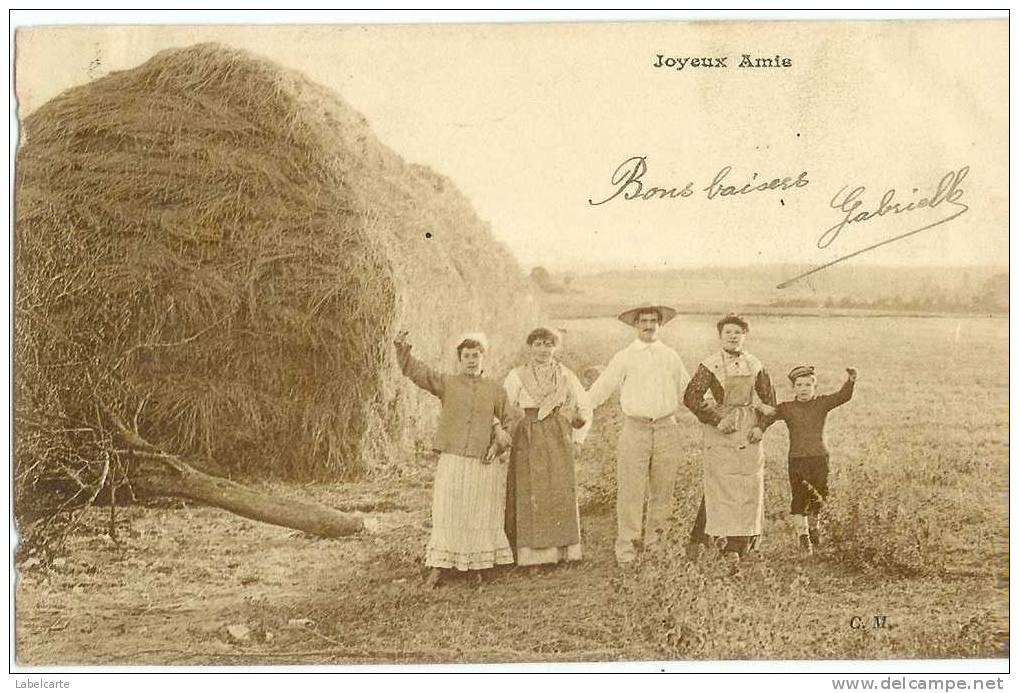 AGRICULTURE.MEULE.JOYEUX AMIS.C.MALCUIT - Cultures