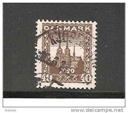 DK Mi.Nr.112/  DÄNEMARK - Dom Roskilde 1920 O Gestempelt - Used Stamps