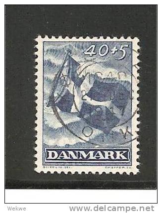 DK Mi.Nr.297/  Dänemark - Flagge (Befreiung) 1947 O, Gest. - Gebraucht