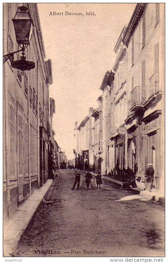 Vidauban - Rue Nationale - Vidauban