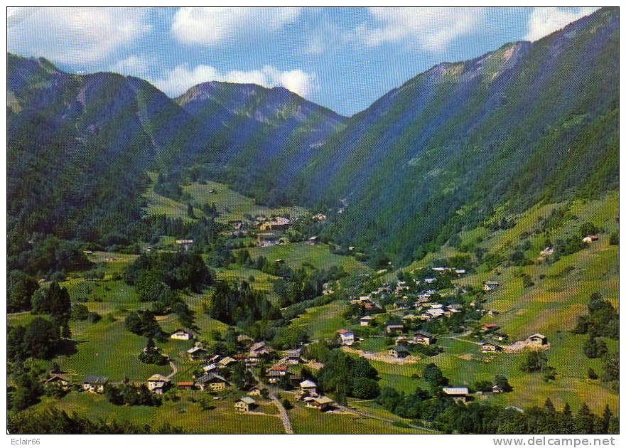 74   SAINT-JEAN-D'AULPS    VUE AERIENNE LA GRANDE TERCHE   Couleur    Année  1985 - Saint-Jean-d'Aulps