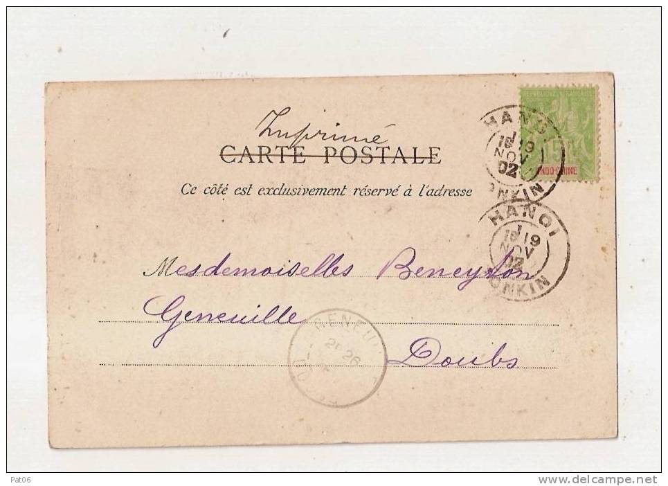 CPA TONKIN    1902  / FRANCE - Other & Unclassified