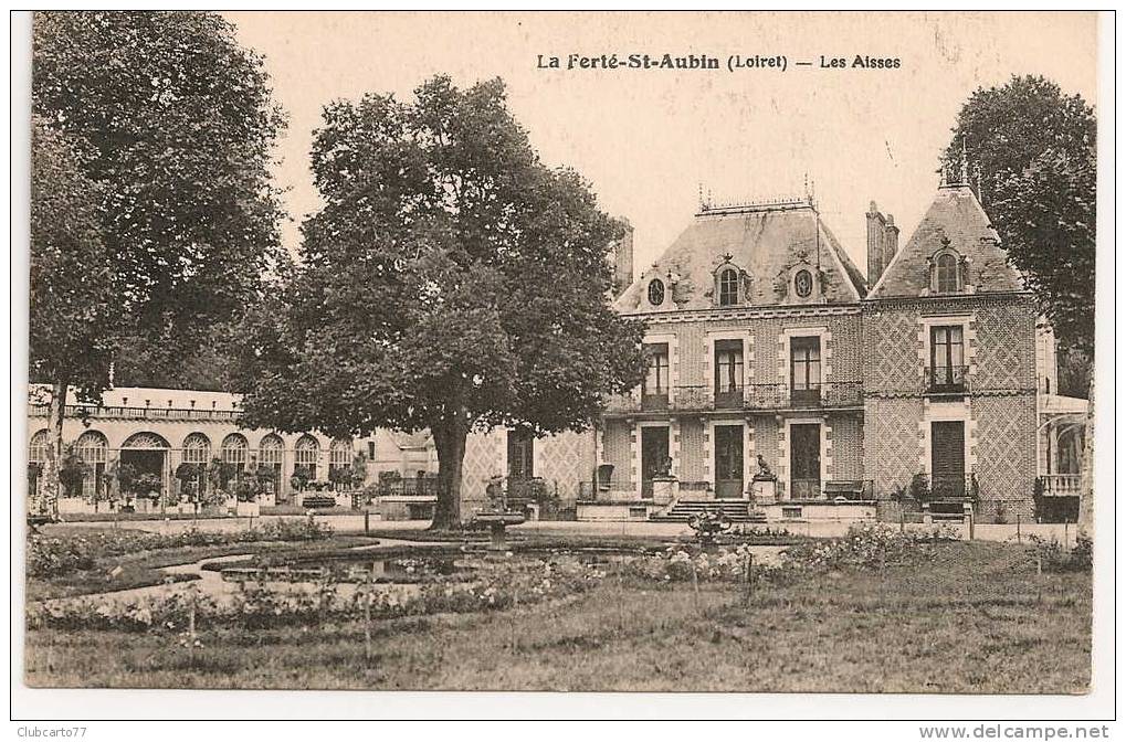 La Feté-Saint-Aubin (45) : Château "Les Assises" En 1928 (animée). - La Ferte Saint Aubin