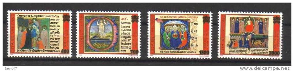 C054 Vaticano - Un. 1157-60  Verso Anno Santo 5a Serie 4 V. - Nuovo Gomma Integra - Ungebraucht