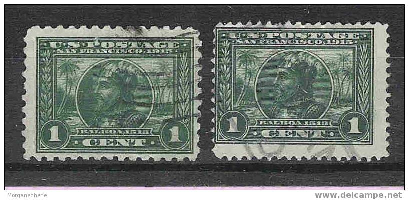 USA, 1912, YT 194, MI 203 A+C @, Dent 12 ET 10 PANAMA - Gebruikt