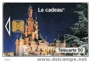 # France 422E F448E EURODISNEY 'LE CADEAU' 50u Ob1 11.93 Tres Bon Etat - 1993