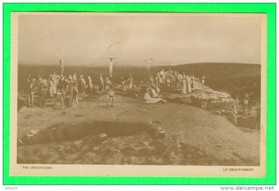 STE .ANNE DE BEAUPRÉ - VUES DU CYCLORAMA - ISRAEL, LE CRUCIFIEMENT - - Ste. Anne De Beaupré