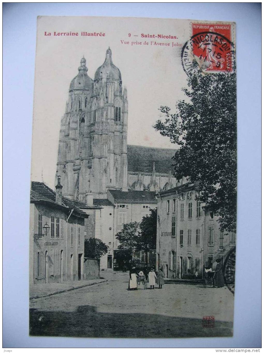 SAINT-NICOLAS  :  Vue Prise De L'Avenue JOLIN - Saint Nicolas De Port