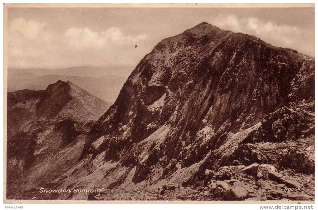 Snowdon Summit - Caernarvonshire