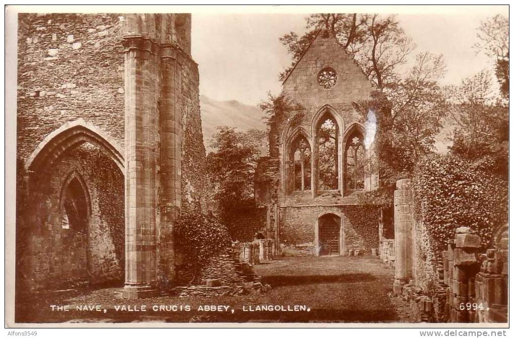 The Nave, Valle Crucis Abbey, Llangollen - Denbighshire