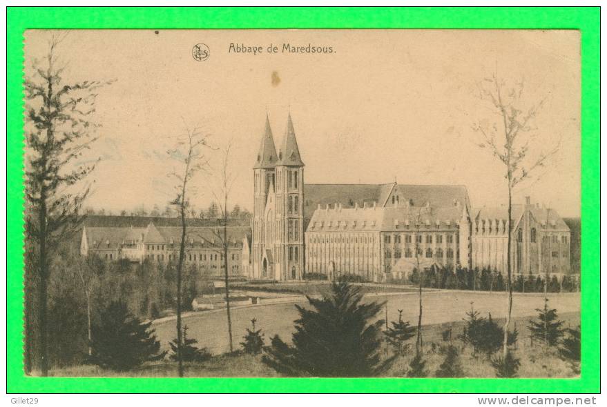 MAREDSOUS-ABBAYE, BELGIQUE - NELLS No 5 - CIRCULÉE  - - Anhée