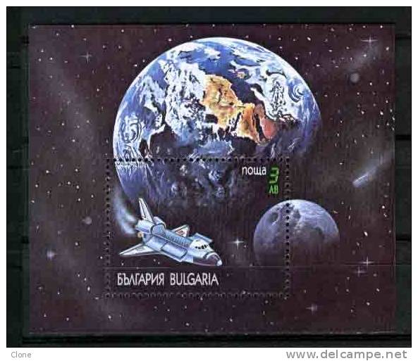 BULGARIE - BF 167** [YT] - 10ème Anniversaire De La Mise En Service De La Navette Spatiale. - Europe