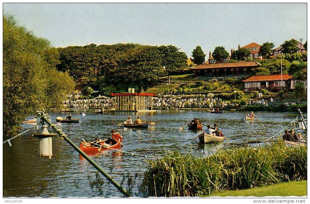 Scarborough Boaing Lake, Peasholm Park - Scarborough