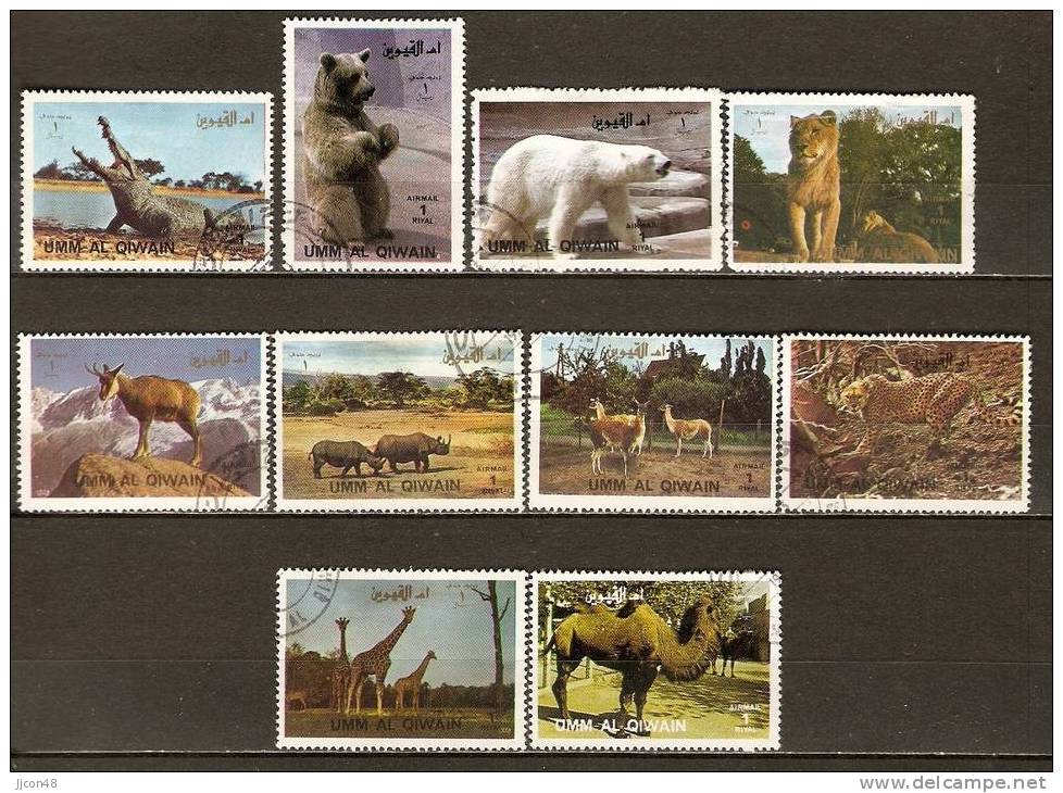 Umm Al-Qiwain  1972 Wild Animals (o) - Umm Al-Qiwain