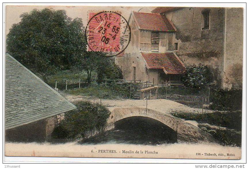 Carte Postale Ancienne Perthes - Moulin De La Planche - Perthes