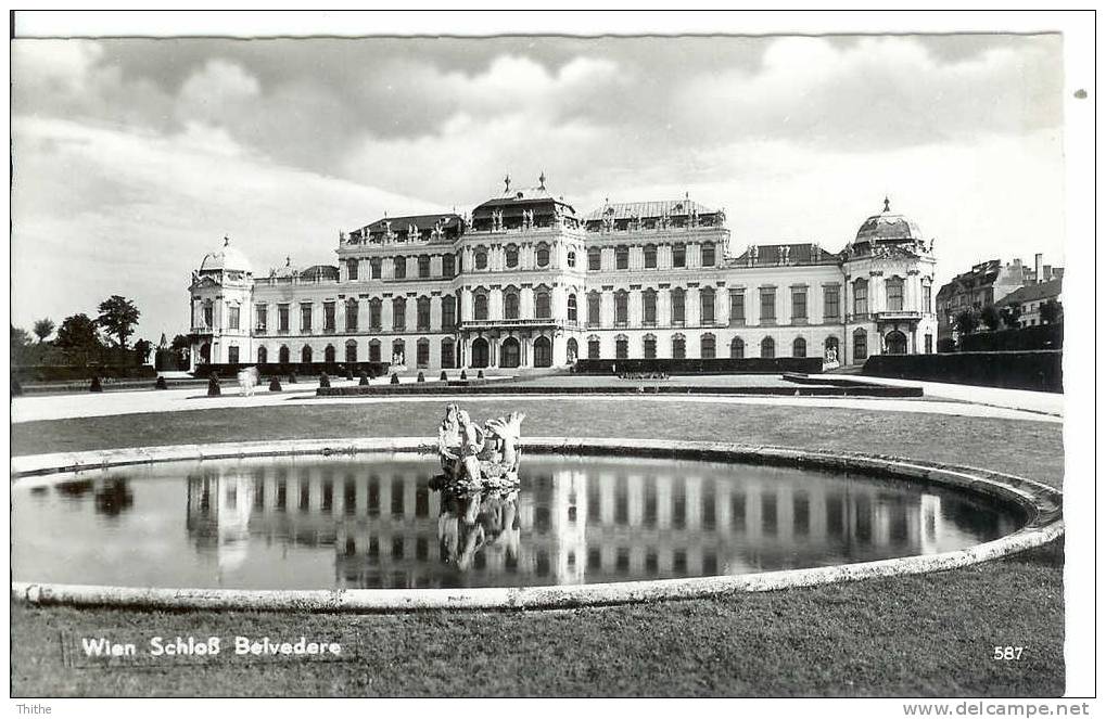 WIEN - VIENNE - Schloss Belvedere - Belvédère