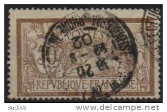 FRANCE 120 (o) Type Merson (4) Cachet Rond Rhône - 1900-27 Merson