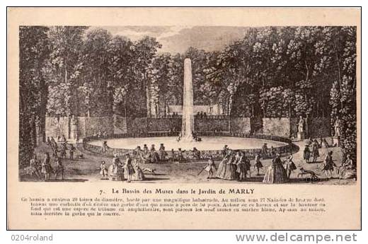 2 Cartes Du Château De MARLY - Marly Le Roi